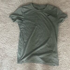 Nike dri-fit athletic shirt, green